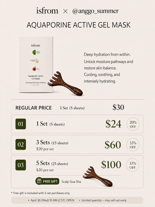 anggo_summer Aquaporine Active Gel Mask (5 Sheet Masks)